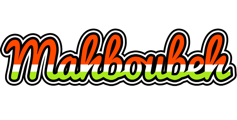 Mahboubeh exotic logo