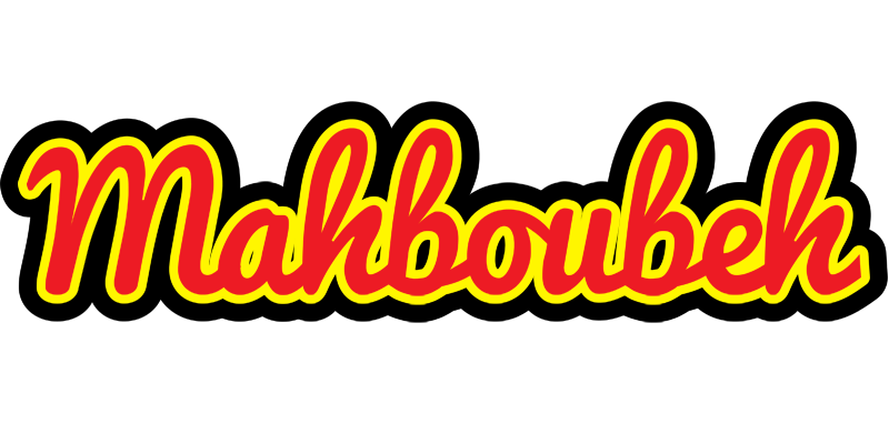 Mahboubeh fireman logo