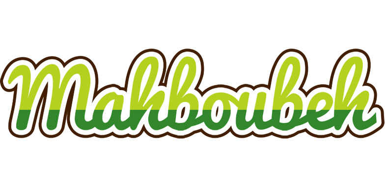 Mahboubeh golfing logo