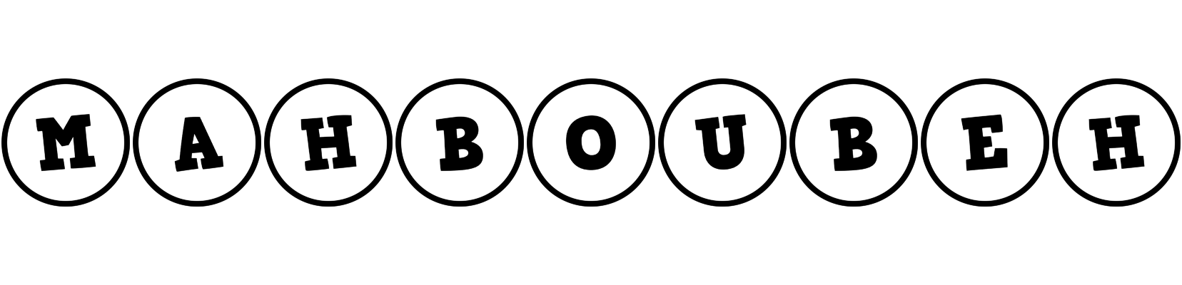 Mahboubeh handy logo