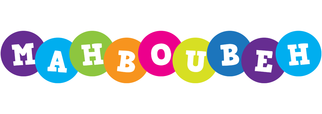 Mahboubeh happy logo