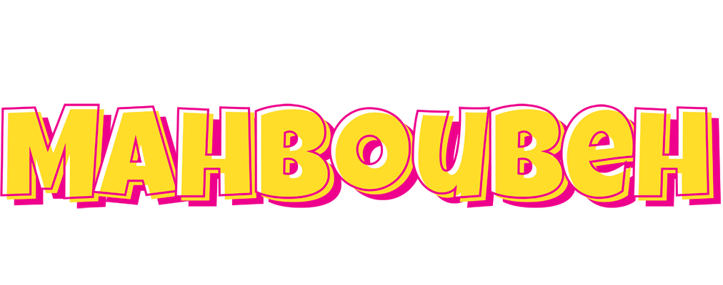 Mahboubeh kaboom logo