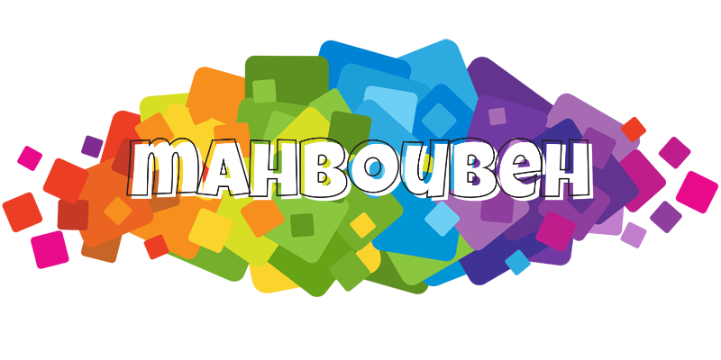 Mahboubeh pixels logo