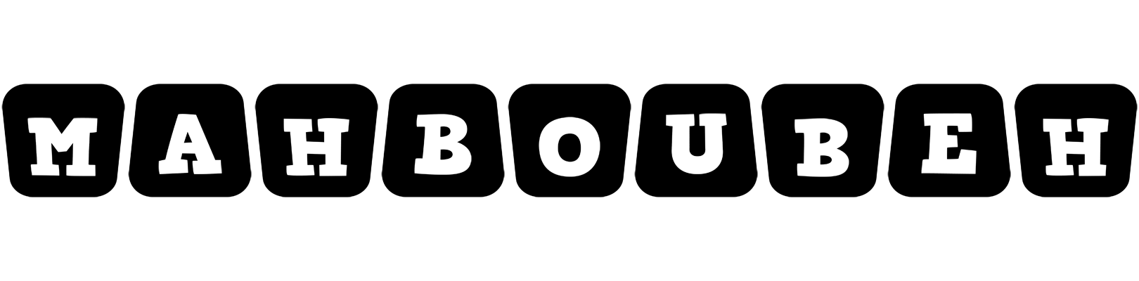 Mahboubeh racing logo