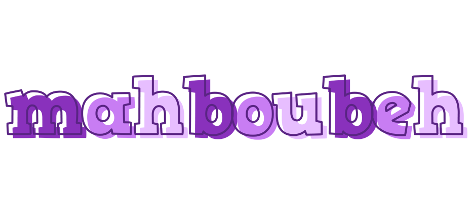 Mahboubeh sensual logo
