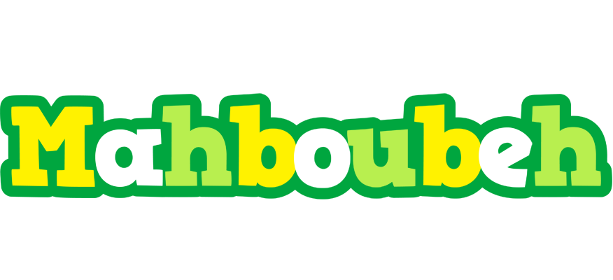 Mahboubeh soccer logo