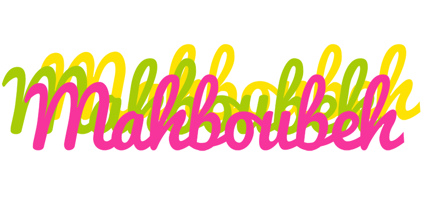 Mahboubeh sweets logo