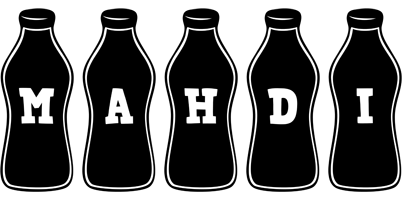 Mahdi bottle logo