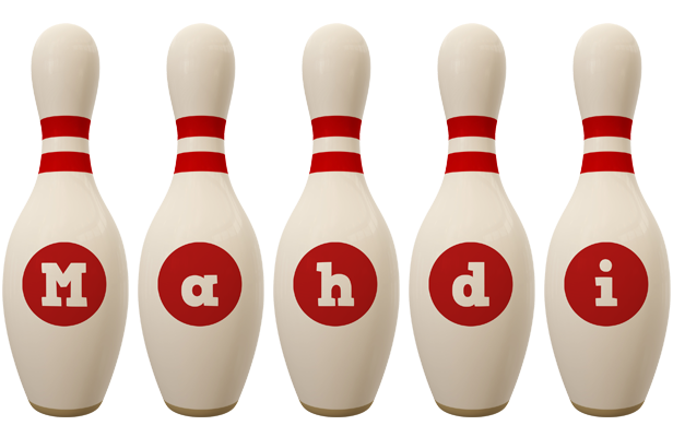Mahdi bowling-pin logo