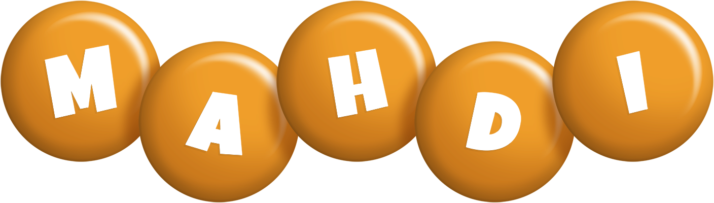 Mahdi candy-orange logo