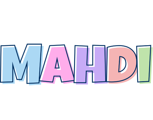 Mahdi pastel logo