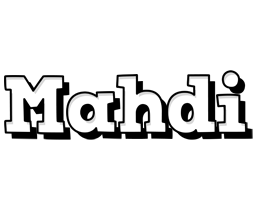 Mahdi snowing logo