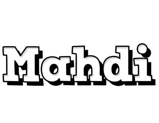 Mahdi snowing logo