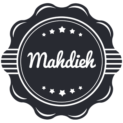 Mahdieh badge logo