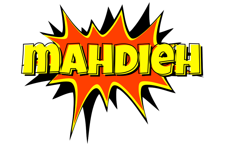 Mahdieh bazinga logo