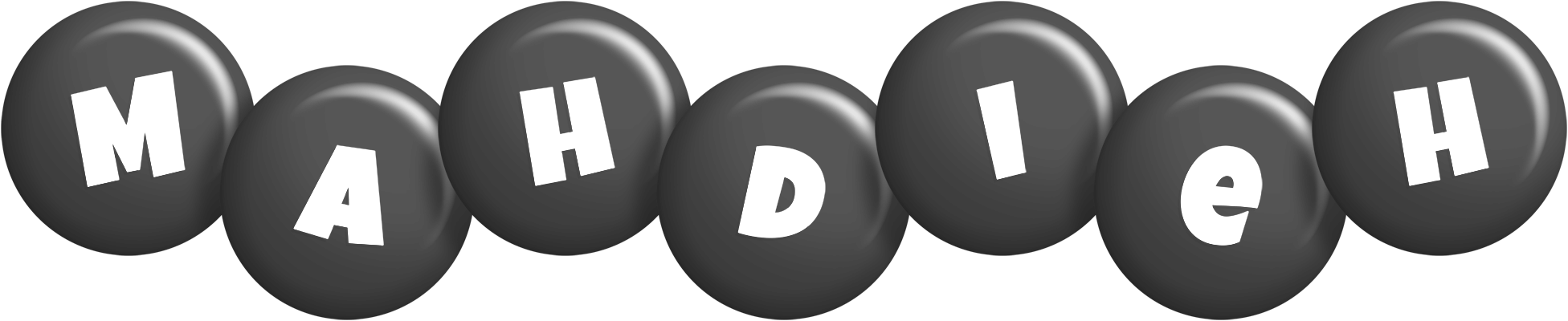 Mahdieh candy-black logo