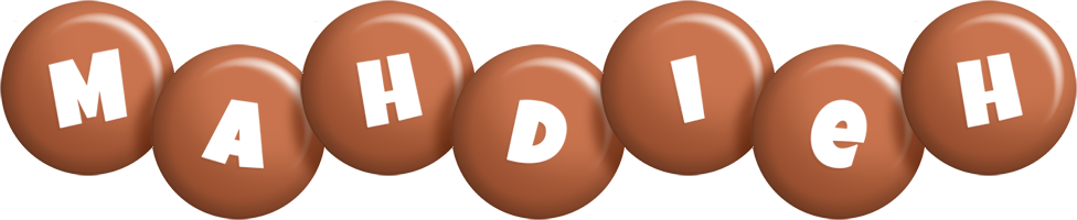 Mahdieh candy-brown logo