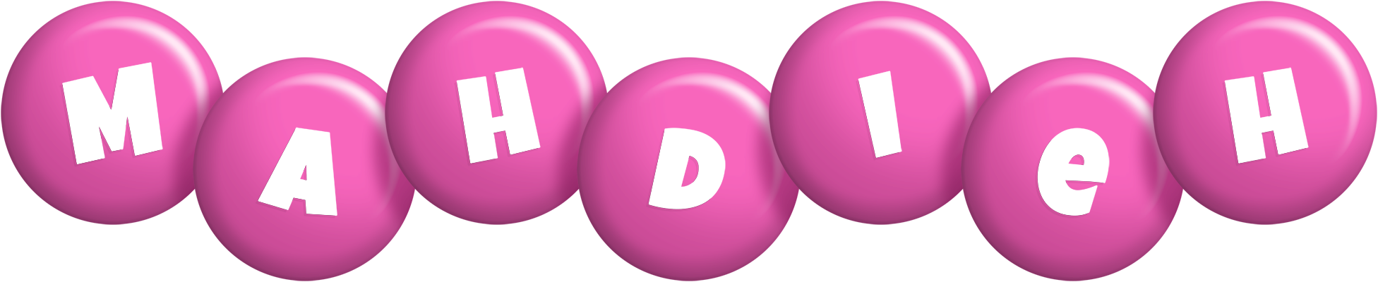 Mahdieh candy-pink logo