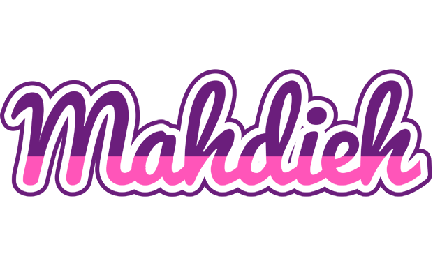 Mahdieh cheerful logo
