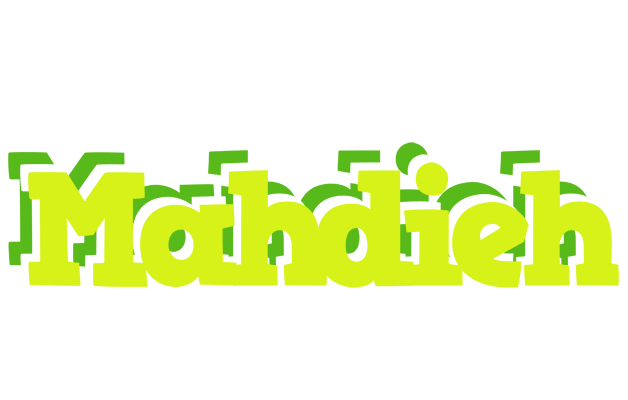 Mahdieh citrus logo