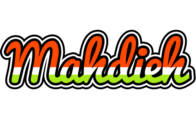 Mahdieh exotic logo
