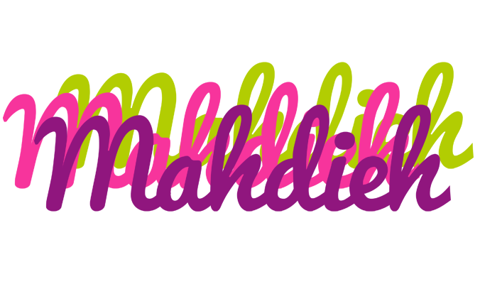 Mahdieh flowers logo