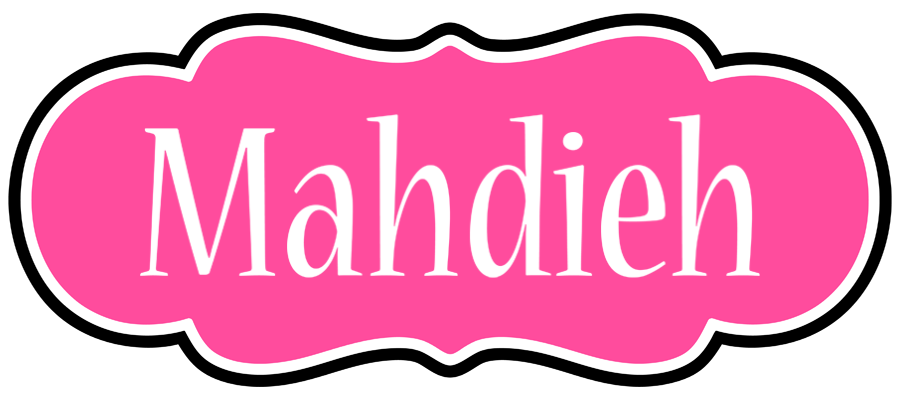 Mahdieh invitation logo