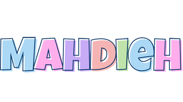 Mahdieh pastel logo