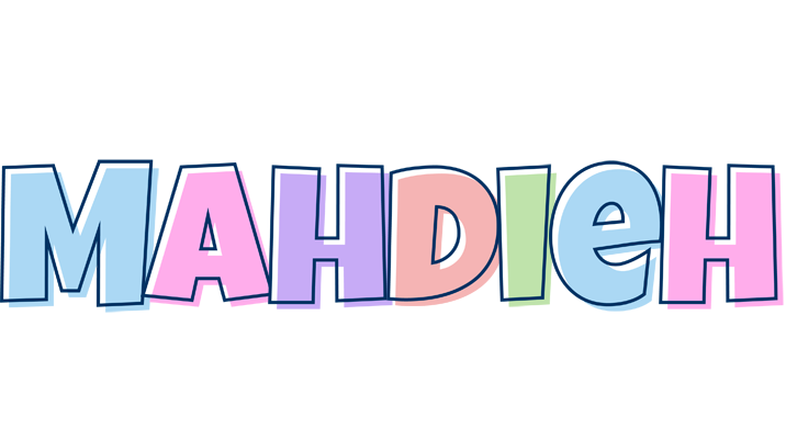 Mahdieh pastel logo