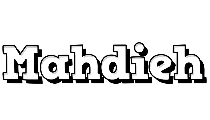 Mahdieh snowing logo