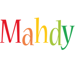 Mahdy birthday logo