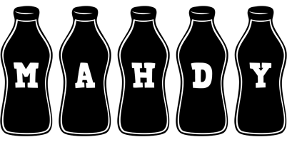 Mahdy bottle logo