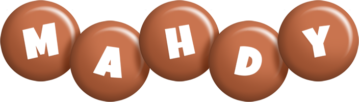 Mahdy candy-brown logo