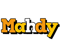 Mahdy cartoon logo