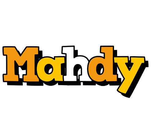 Mahdy cartoon logo