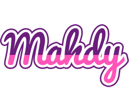 Mahdy cheerful logo