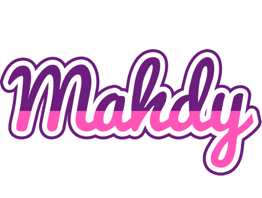 Mahdy cheerful logo