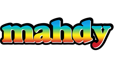 Mahdy color logo