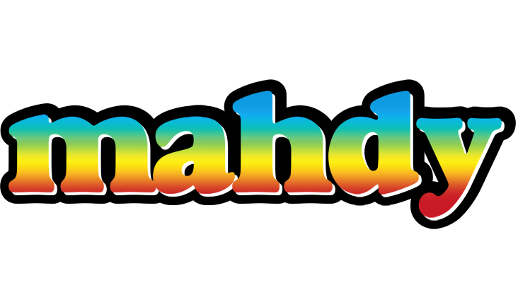 Mahdy color logo