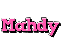 Mahdy girlish logo