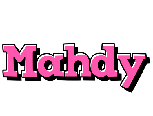 Mahdy girlish logo