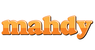 Mahdy orange logo