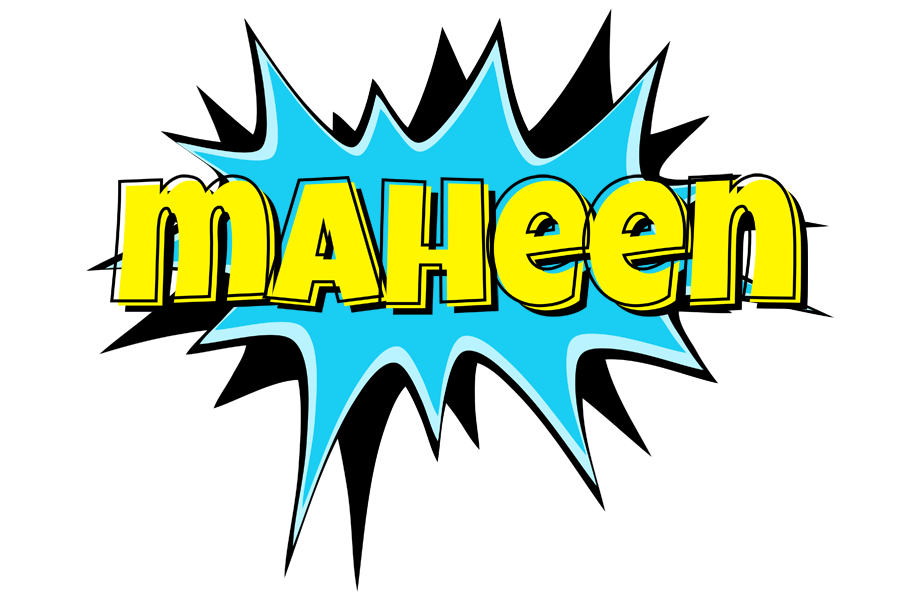 Maheen amazing logo