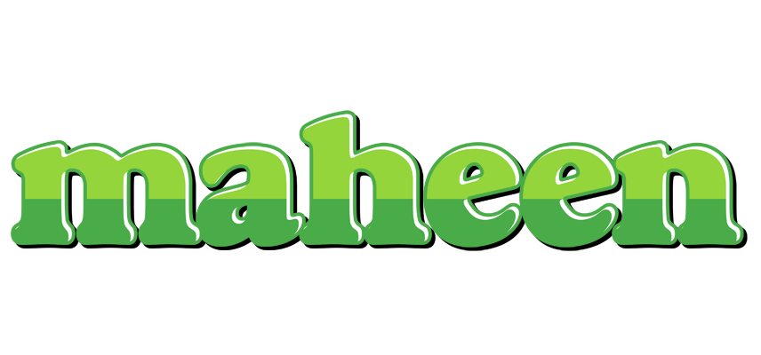 Maheen apple logo