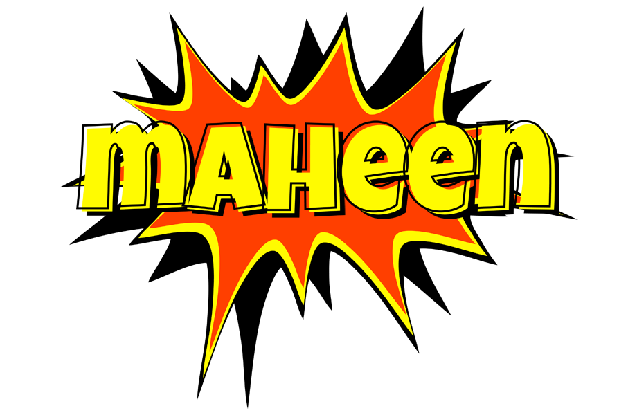 Maheen bazinga logo