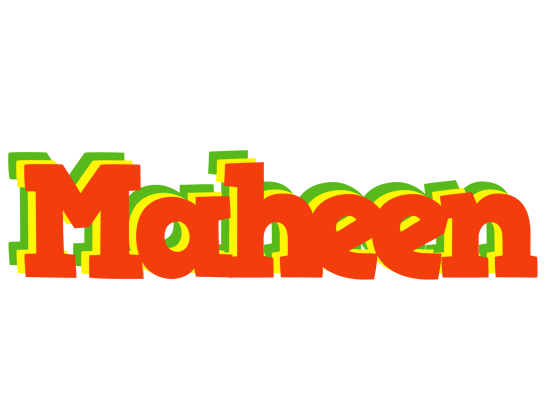 Maheen bbq logo