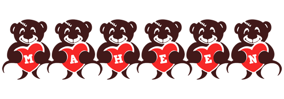 Maheen bear logo