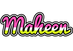 Maheen candies logo