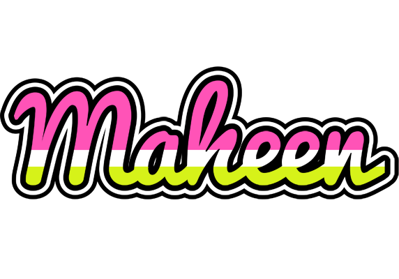 Maheen candies logo