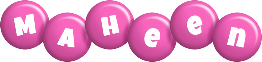 Maheen candy-pink logo